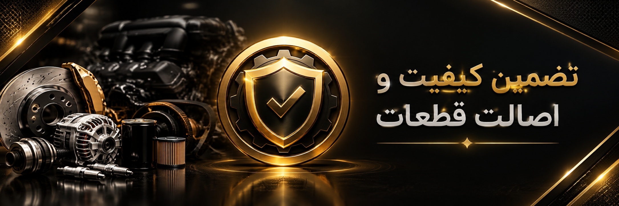 تضمین کیفیت و اصالت قطعات